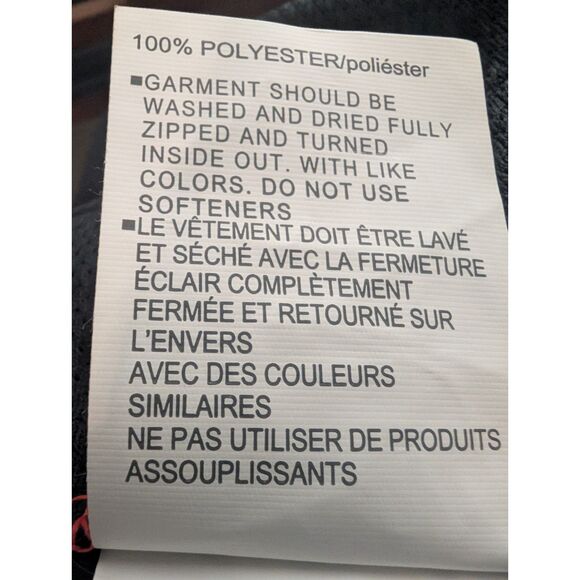 Under Armour Vest Men Large Red Black Vanish Hybrid Full Zip Golf Athletic - Picture 9 of 9